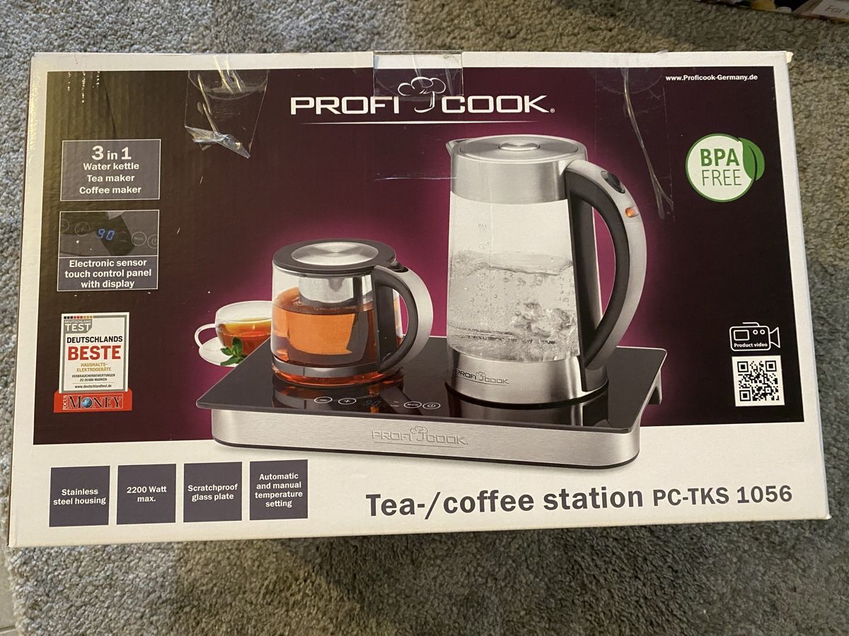 Elettrodomestici da cucina: (3 in 1) Water kettle / Tea maker / Coffee maker – Usato da Studen BE venduto da par_f69n
