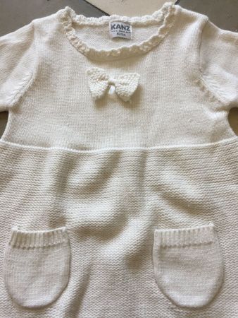 Strickkleid für Kleinkinder, Gr. 80/12 M