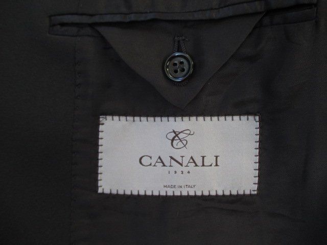 Giacche: CANALI - schwarze Smoking-Jacke Dinner Jacket Gr. 58 – Usato da Wetzikon ZH venduto da icewear 2
