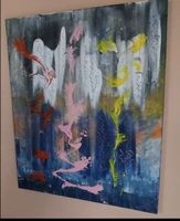Gemälde " Impuls" handmade 40×50