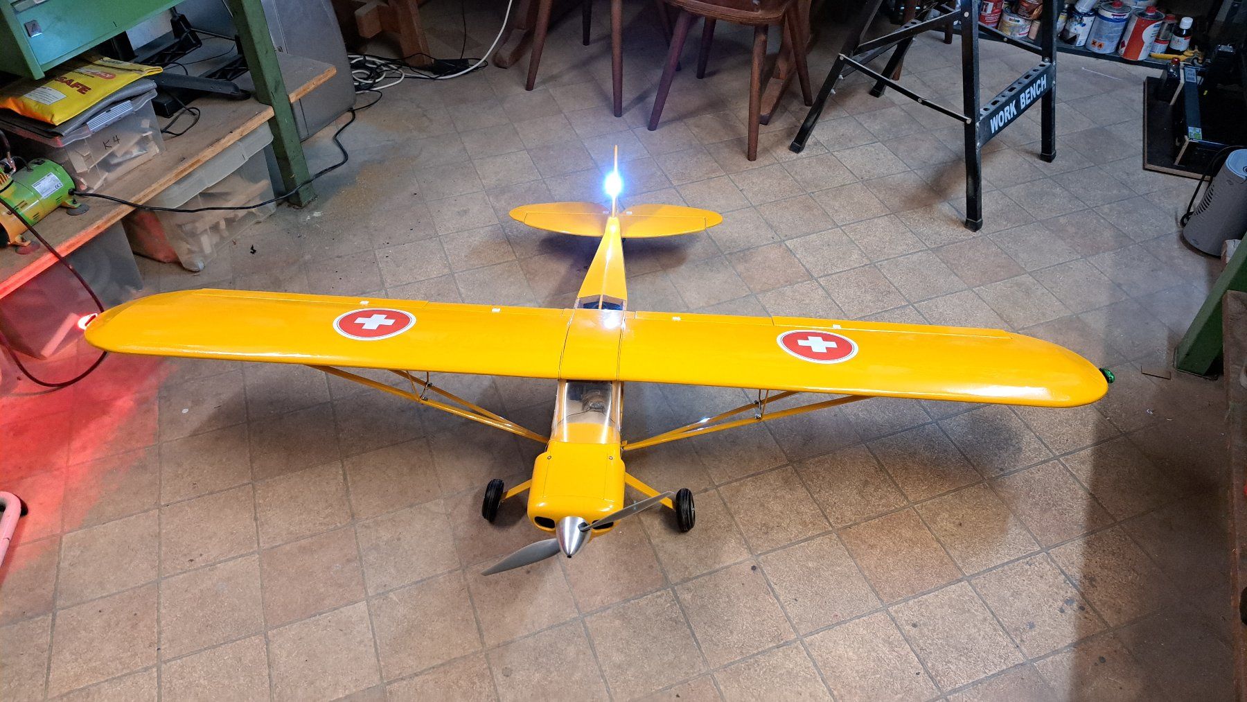 RC Modellbau: Piper PA-18 "Super Cub" – Neu (gemäss Beschreibung) aus Fislisbach von Pires1