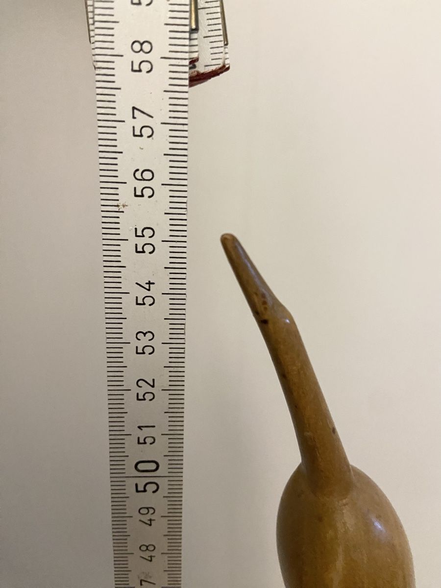 Statuette: Kranich Mid-Century Teak – Usato da Zürich venduto da Unique2400 5