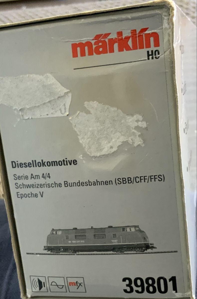 Märklin Modellini di ferrovie: MARKLIN DIGITAL SOUND SBB – Usato da Corbeyrier venduto da mob65 3