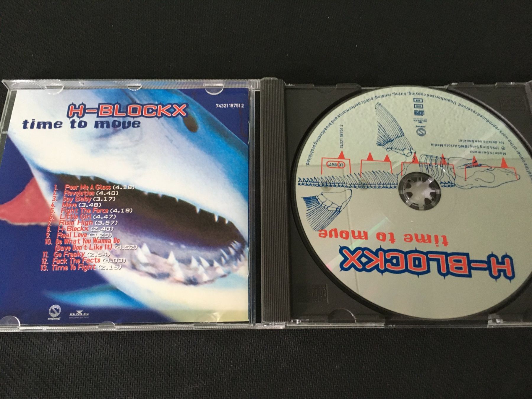 CD: H-Block - Time to move -CD- – Usato da St.Gallen venduto da MedienJoe 1