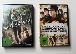 DVD Maze Runner Film 1&2