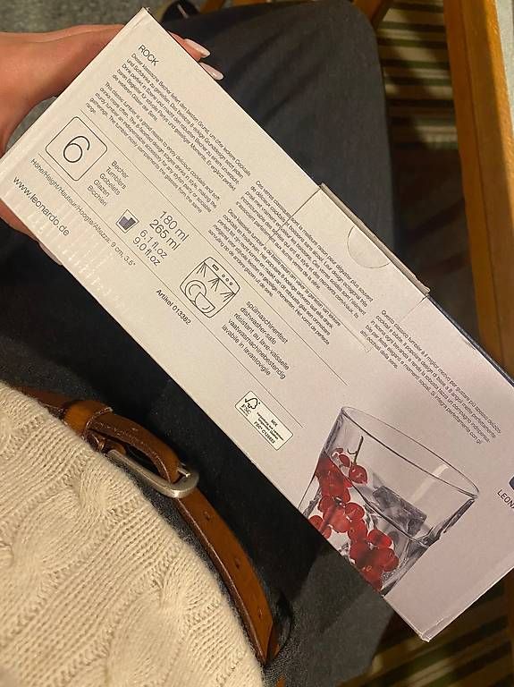 Bicchieri: Glasbecher 6 Stk. NEU – Nuovo e nell'imballaggio originale da Unterentfelden venduto da Djeran.b 1