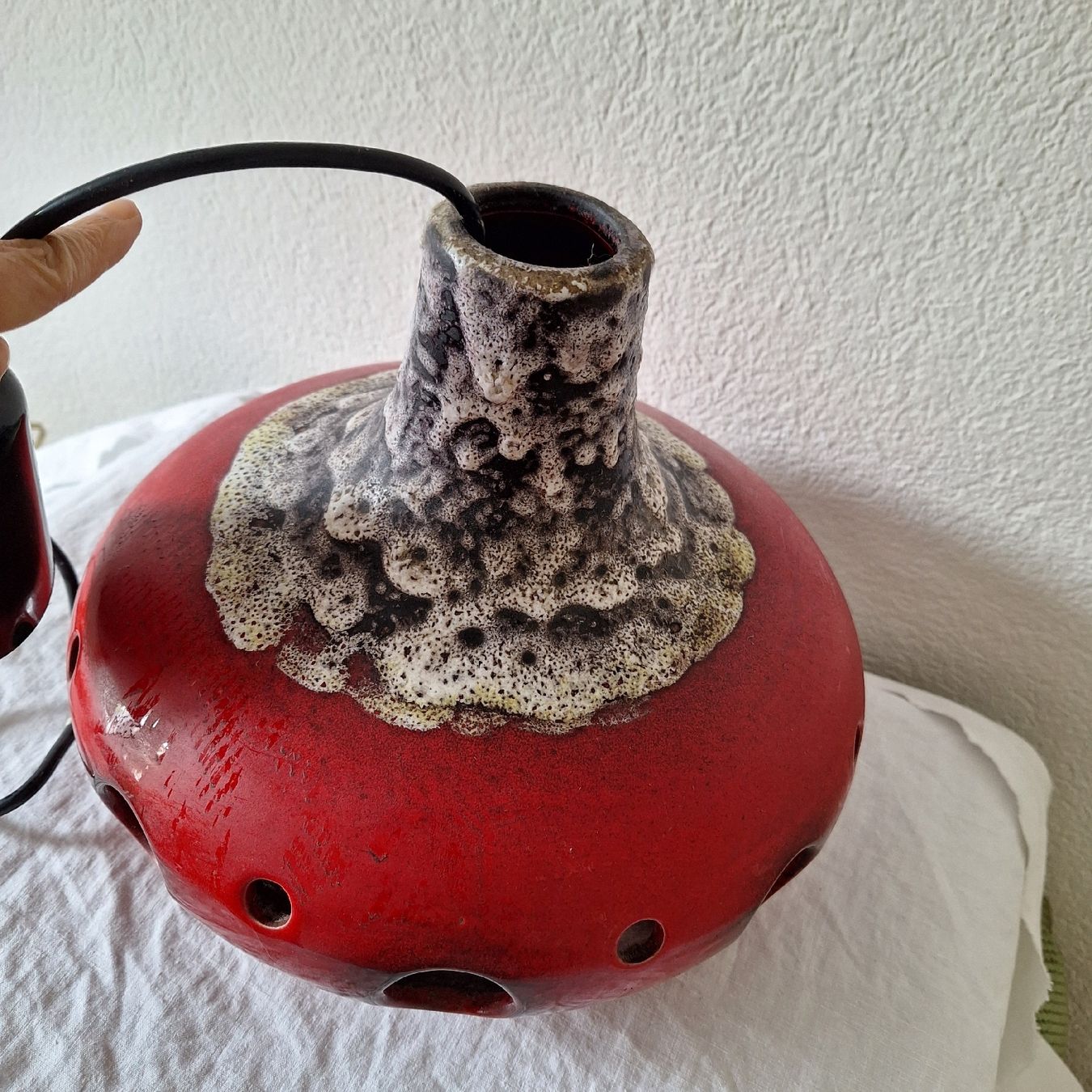 Lampade: Grosse, dicke Lava Lampe, 70er – Usato da Winterthur venduto da Goldpipau 5