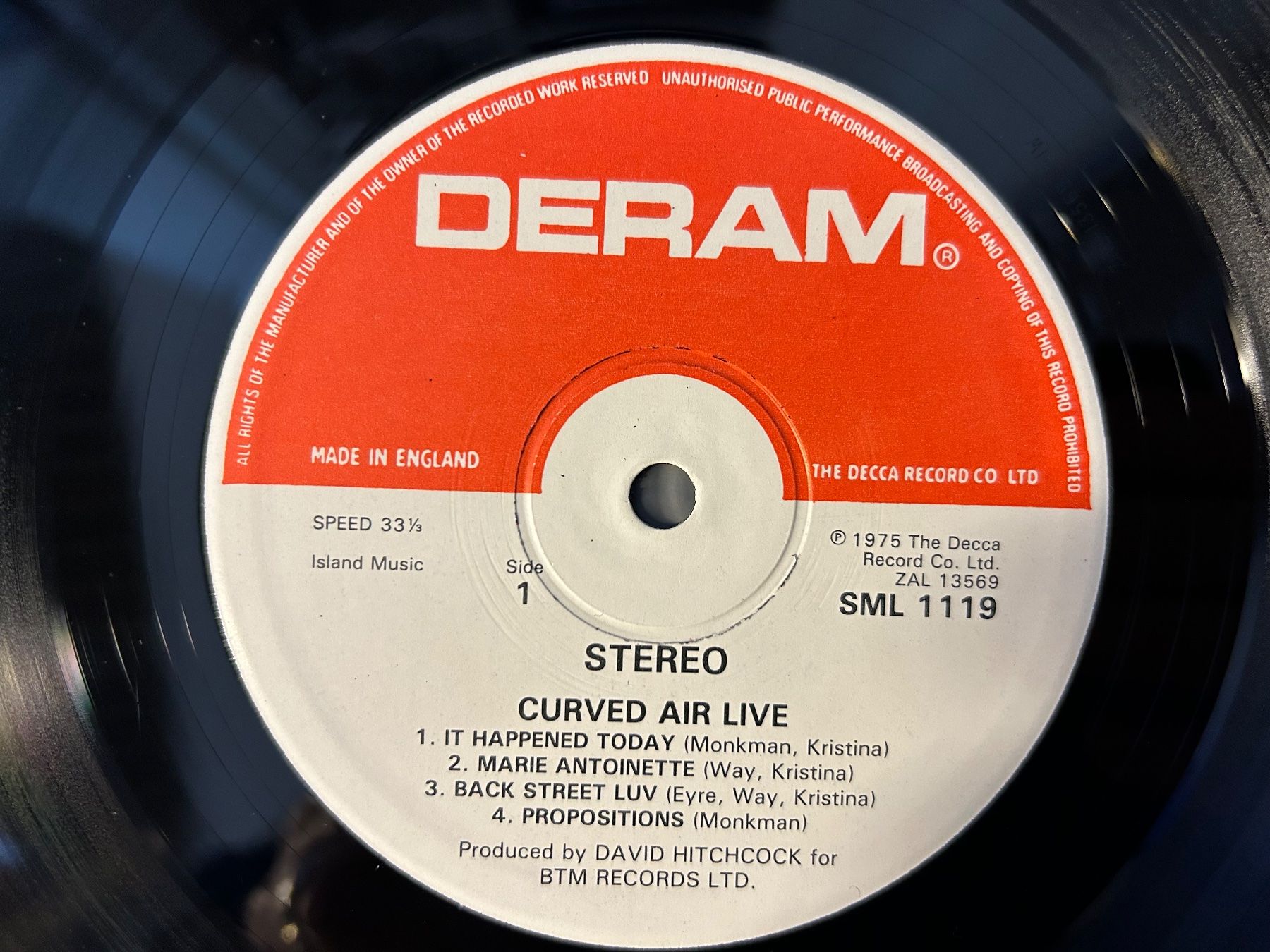 Schallplatten: Curved Air Live, Vinyl Schallplatte – Gebraucht aus Aesch BL von BlueMusicRecords 2