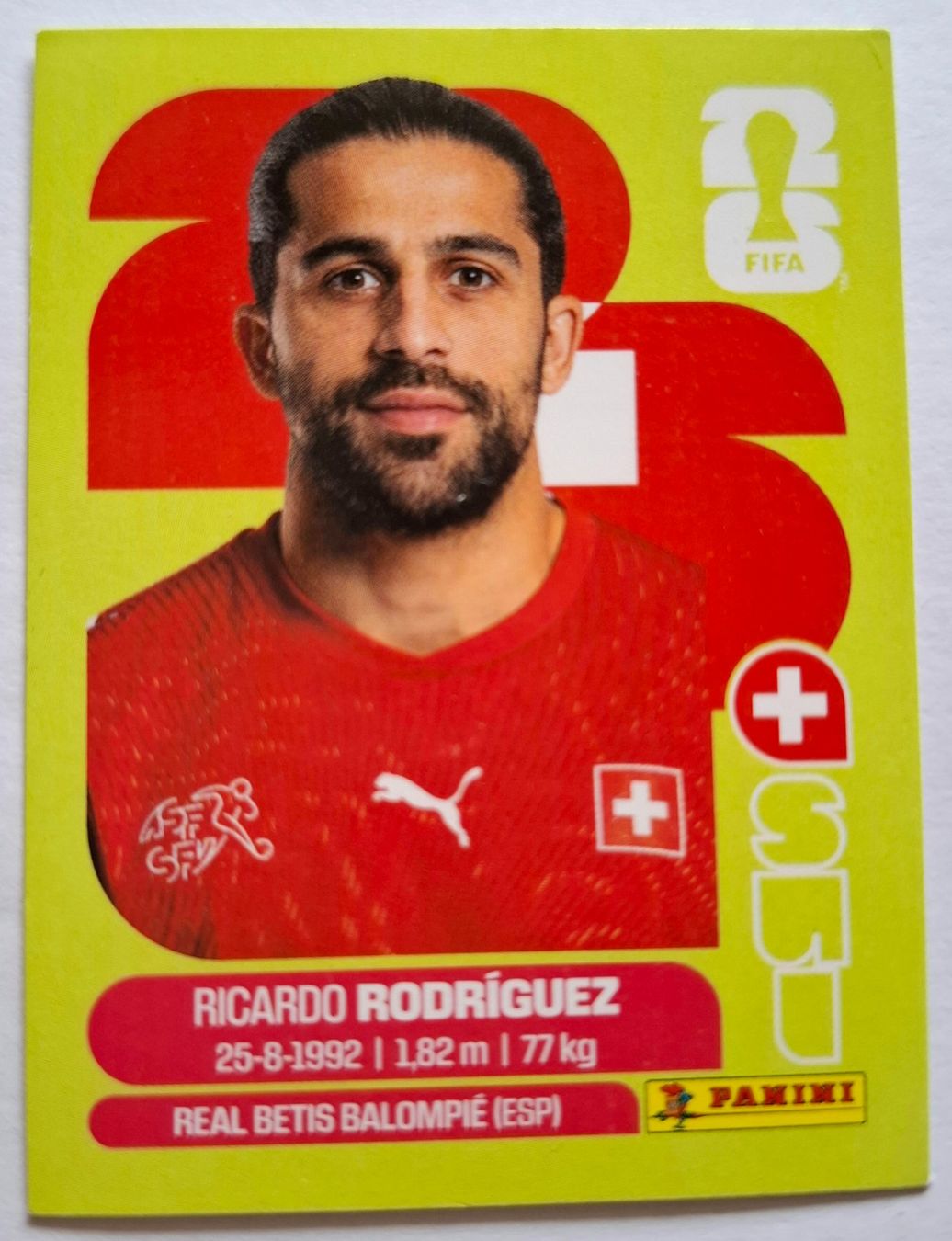 Panini Carte collezionabili: WM 2026 Paninibild Nr. SUI 5 RODRIGUEZ... – Nuovo (secondo la descrizione) da Rotkreuz venduto da keerthdi 2