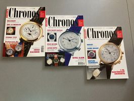 Uhren Magazin Chronos, 3 Ausgaben