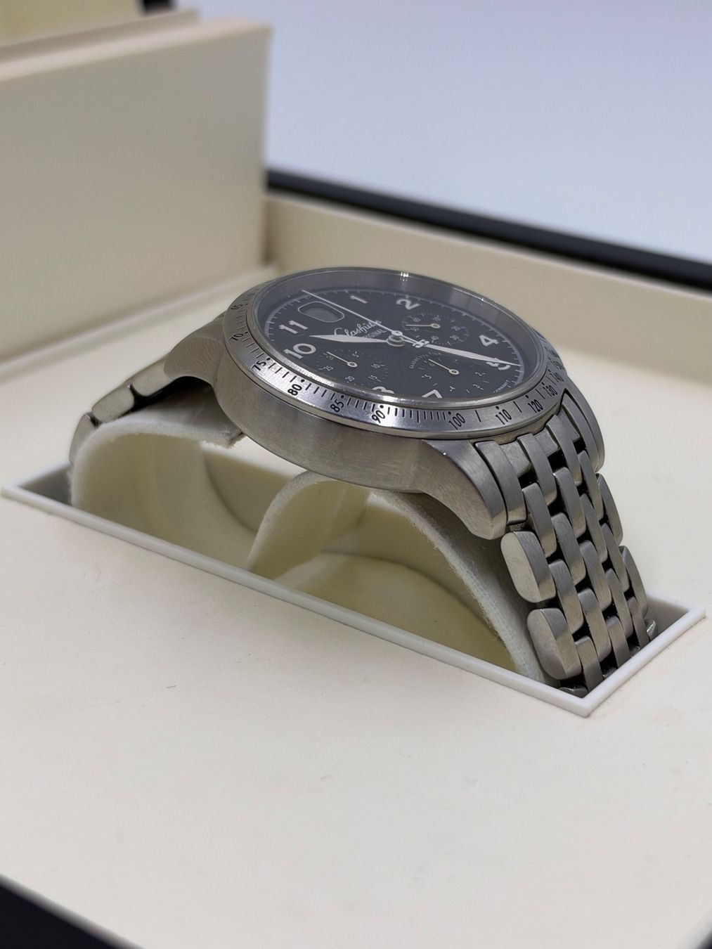 Glashütte Orologi: Glashütte Original Senator Klassik Chronograph Full Set – Usato da Wil SG venduto da rappwatches 8