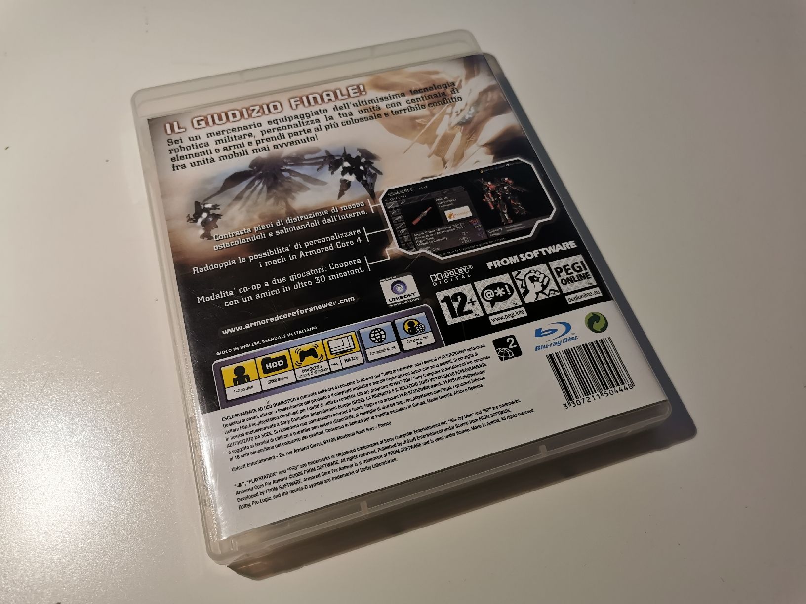 Sony Giochi: Armored Core: For Answer (PS3) CIB – Usato da Bern venduto da ColdMouth 1