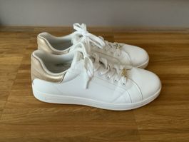 SMOVE ACCENT DANCE SNEAKER IN WEISS GOLD FÜR FRAUEN