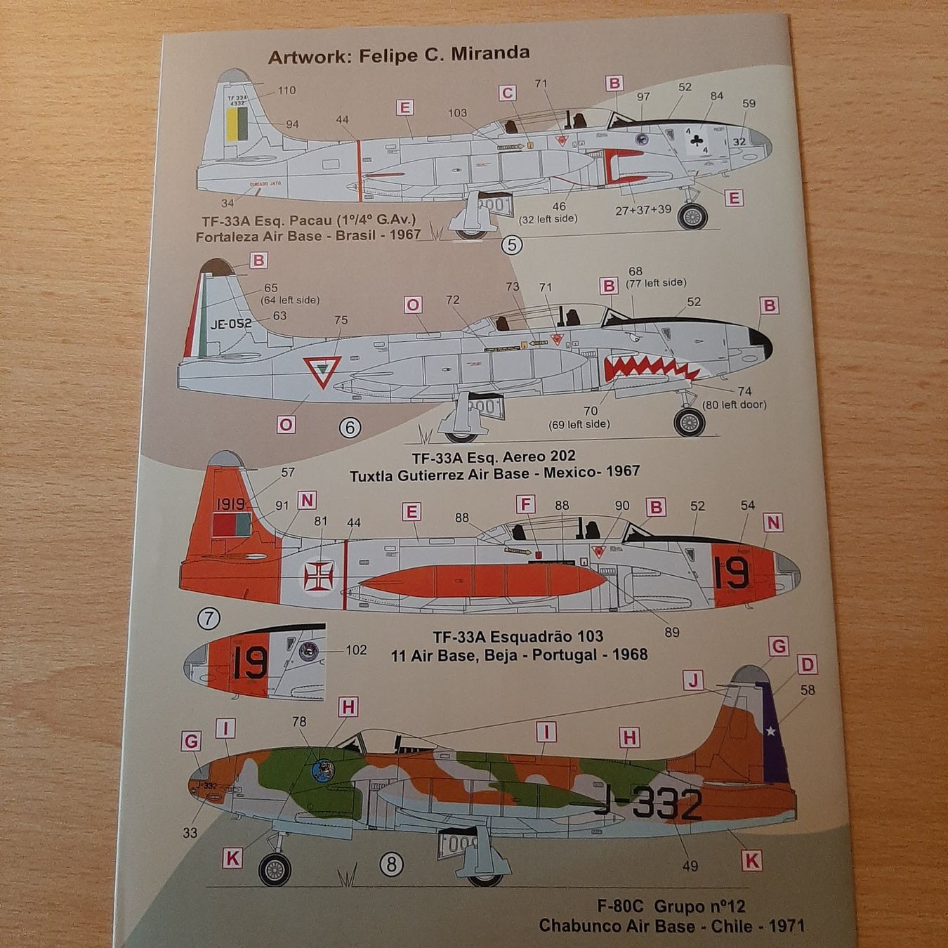 Lockheed Kit di modellismo & Modellini statici: D 177 ... Lockheed F-80 + T-33 Shooting Star ... fcm . Decal – Nuovo (secondo la descrizione) da Bonstetten venduto da Benibanny59 1