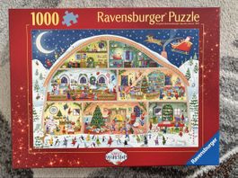 Ravensburger Puzzle Santas Workshop 1000 Teile