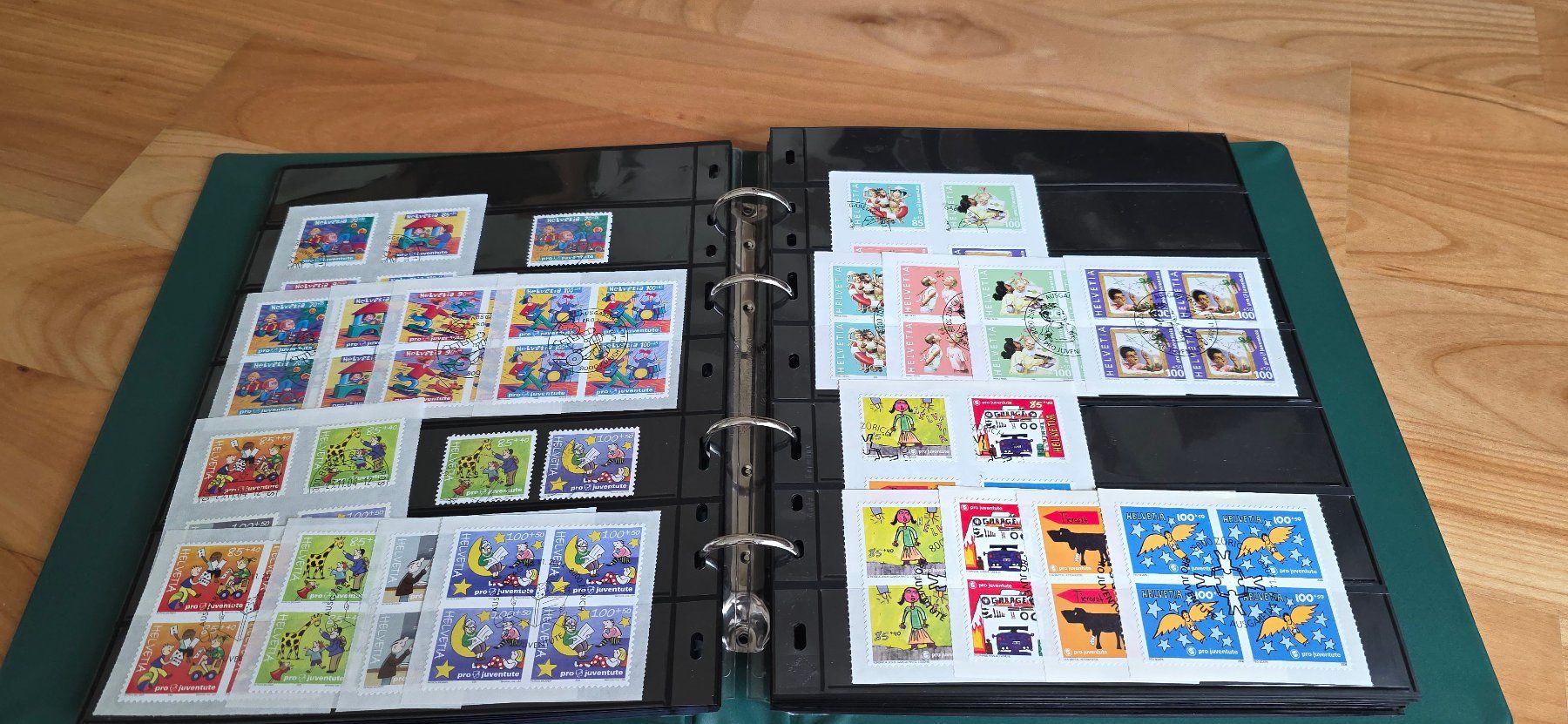 Alle Briefmarken: Briefmarken Pro Juventute 1918 - 2014 – Gebraucht aus Wettswil von Schnuebe 2