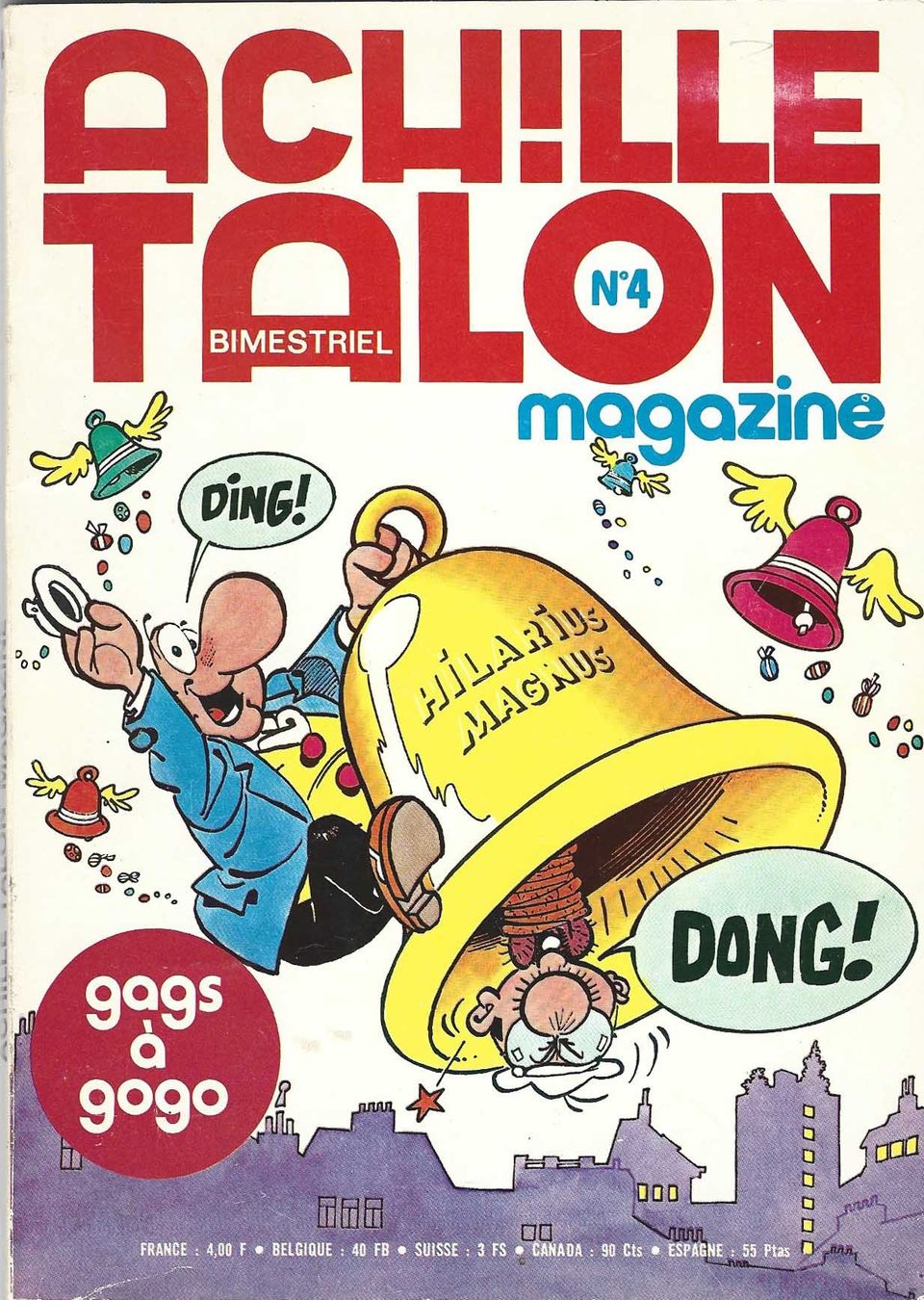 Fumetti: Achille Talon Magazine No 4 – Usato da Fontainemelon venduto da Jice12