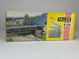 GB- Faller AMS B- 534 Brückenpfeiler 20 Teile
