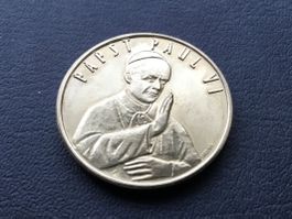 Medaille Silber Vatikan,Papst PAUL VI (10.06.1969 Silber 900