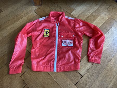 Vintage Ferrari Team Jacke 70er Jahre/ Mauro Forghieri