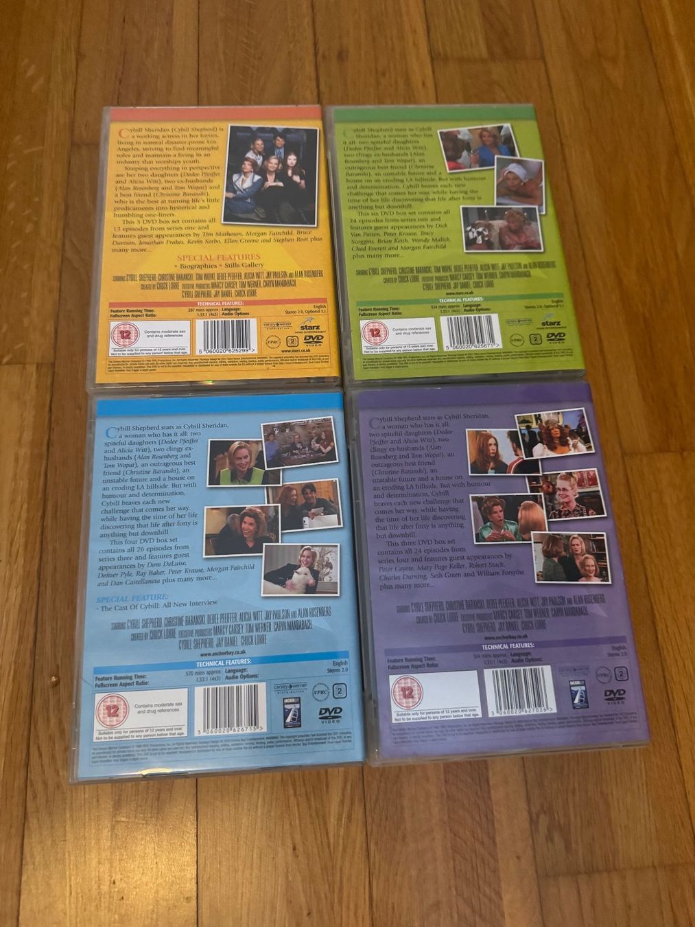 Tutti i DVDs: Cybill Seasons 1-4 DVD Box Set – Usato da Zuzwil SG venduto da nk_9000 1