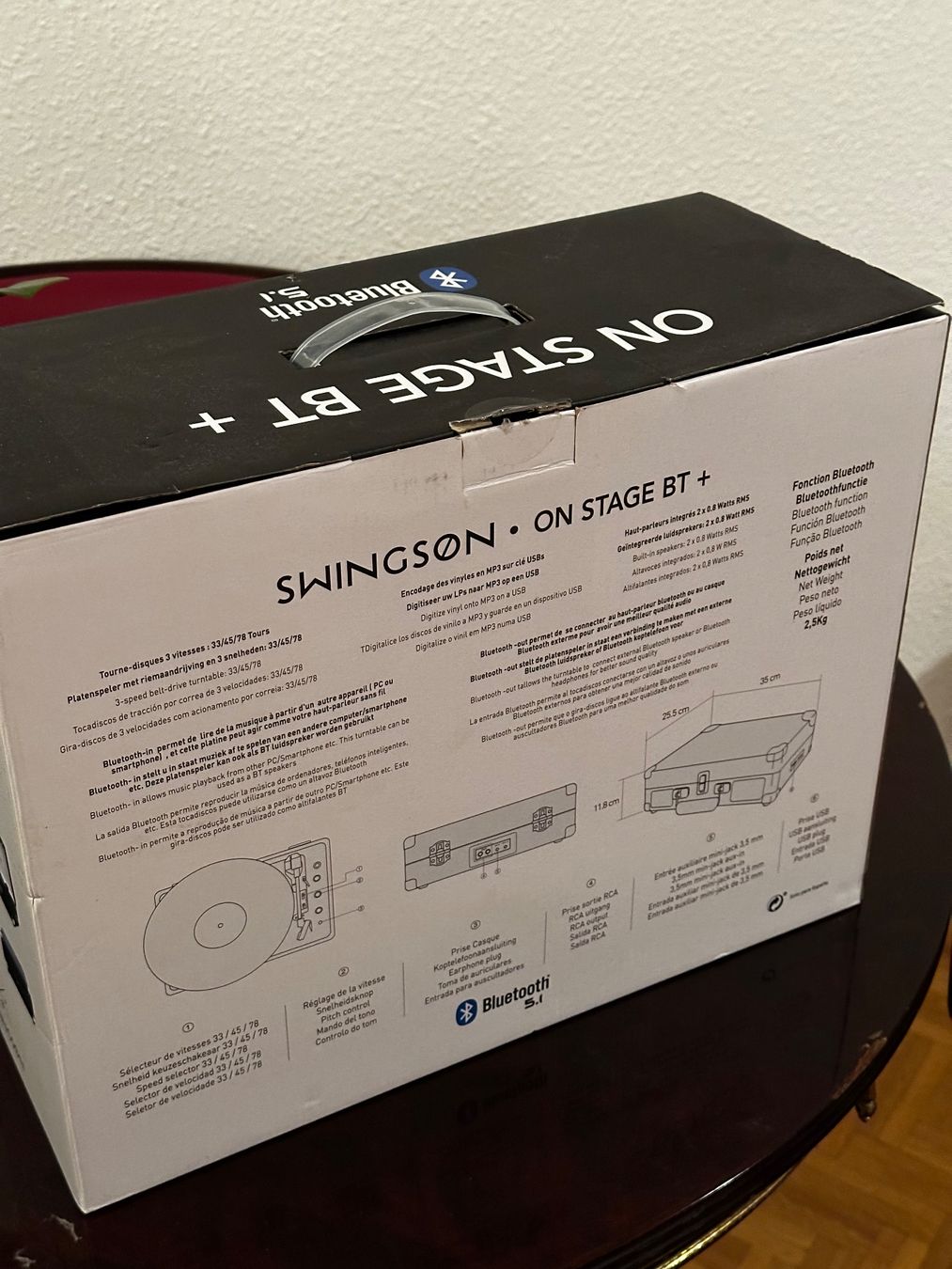 Giradischi: SWINGSON One Stage BT + – Usato da Châtelaine venduto da 333shop 9