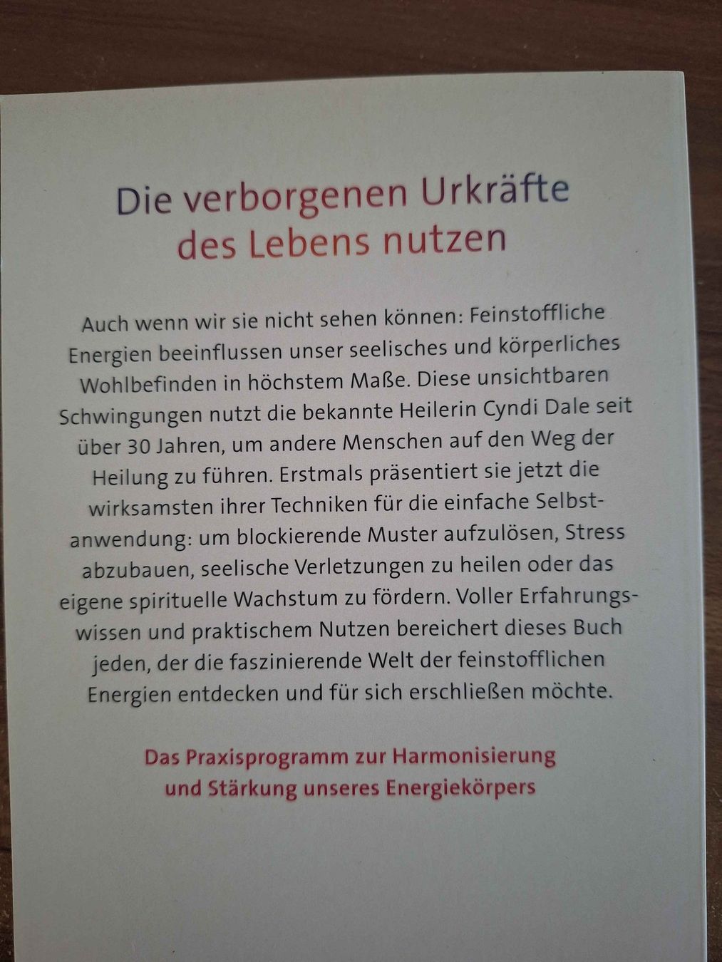 Libri: Das grosse Buch der feinstofflichen Energie – Nuovo (secondo la descrizione) da Grenchen venduto da LadyCalis 1