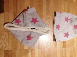 Set aus Mütze/Kappe und Loopschal