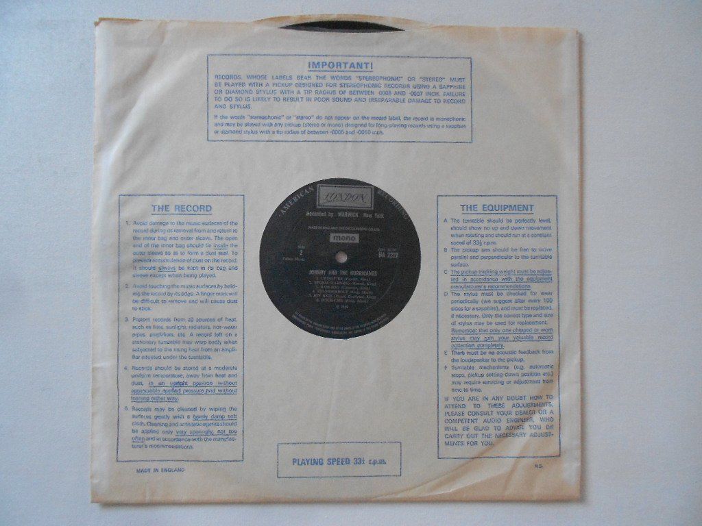 Dischi in vinile: JOHNNY AND THE HURRICANES  -  RED RIVER ROCK – Usato da Bex venduto da Giorgiob 2