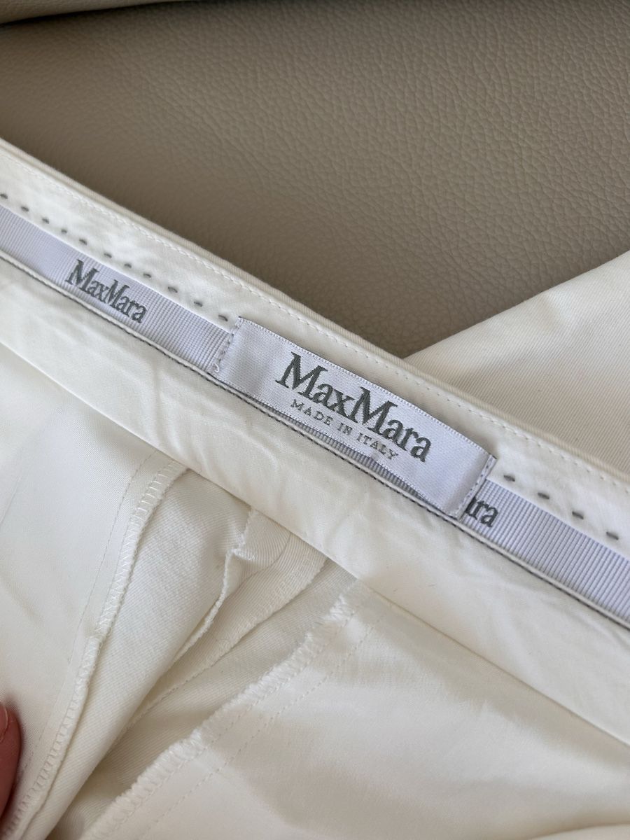 Max Mara Pantaloni: Maxmara white pants – Nuovo (secondo la descrizione) da Zürich venduto da evasara 2