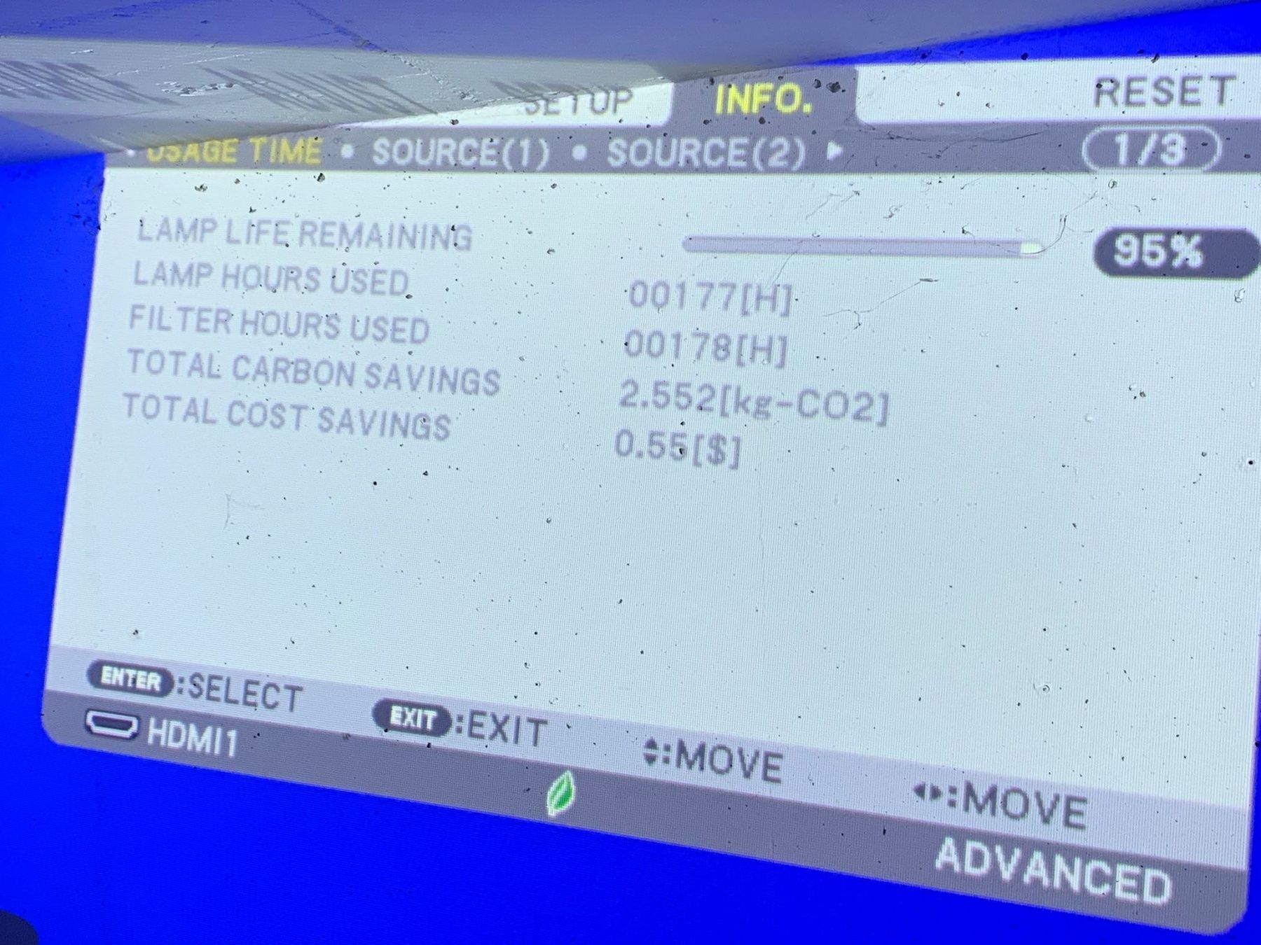 Nec Videoprojektoren: NEC P451W Homecinema-Office Beamer 4000 Ansilumen WIE NEU – Neu (gemäss Beschreibung) aus Regensdorf von Spyke55 7