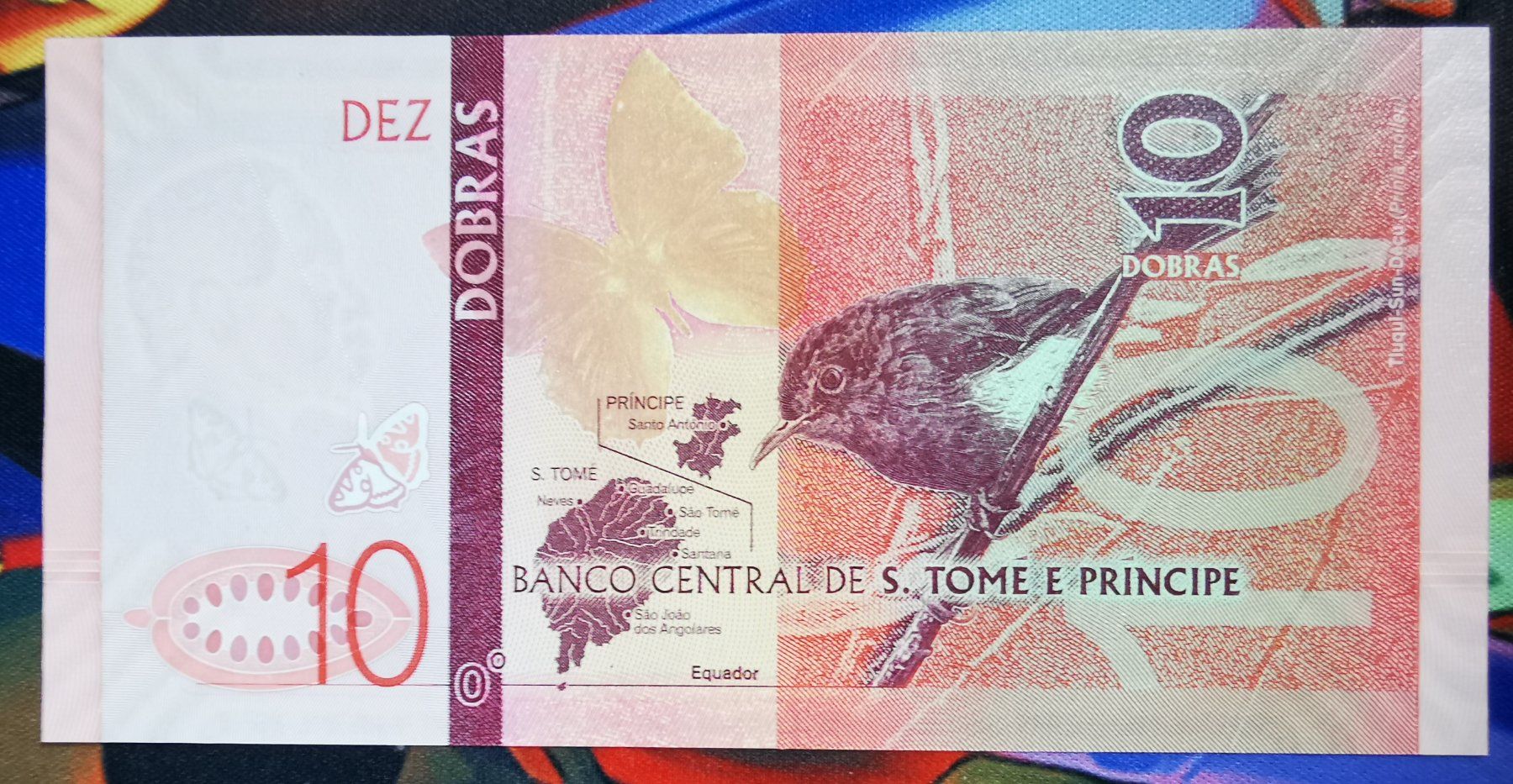 Billets de banque: St Thomas Prince 10 Dobras UNC – Neuf (Voir description) à Cousset par Patricio77 1