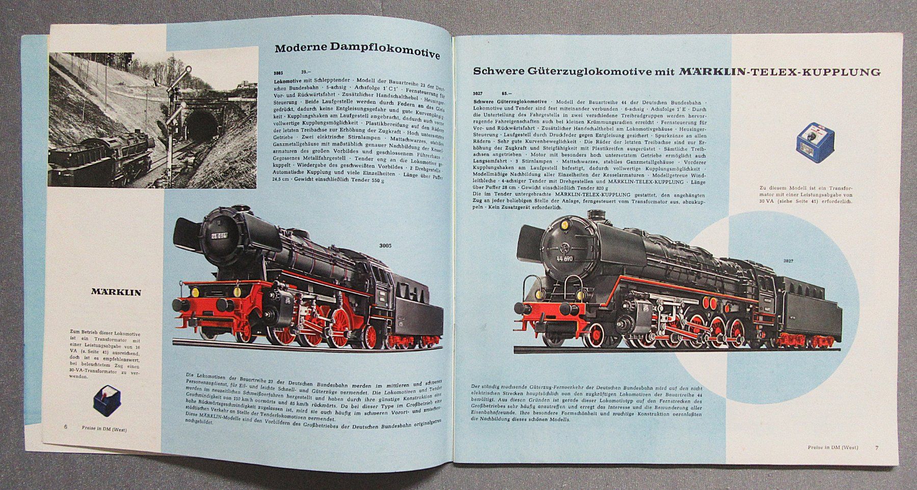 Märklin Documenti: alter Märklin Prospekt 1960/1961 – Usato da Auenstein venduto da Padabimbim 2