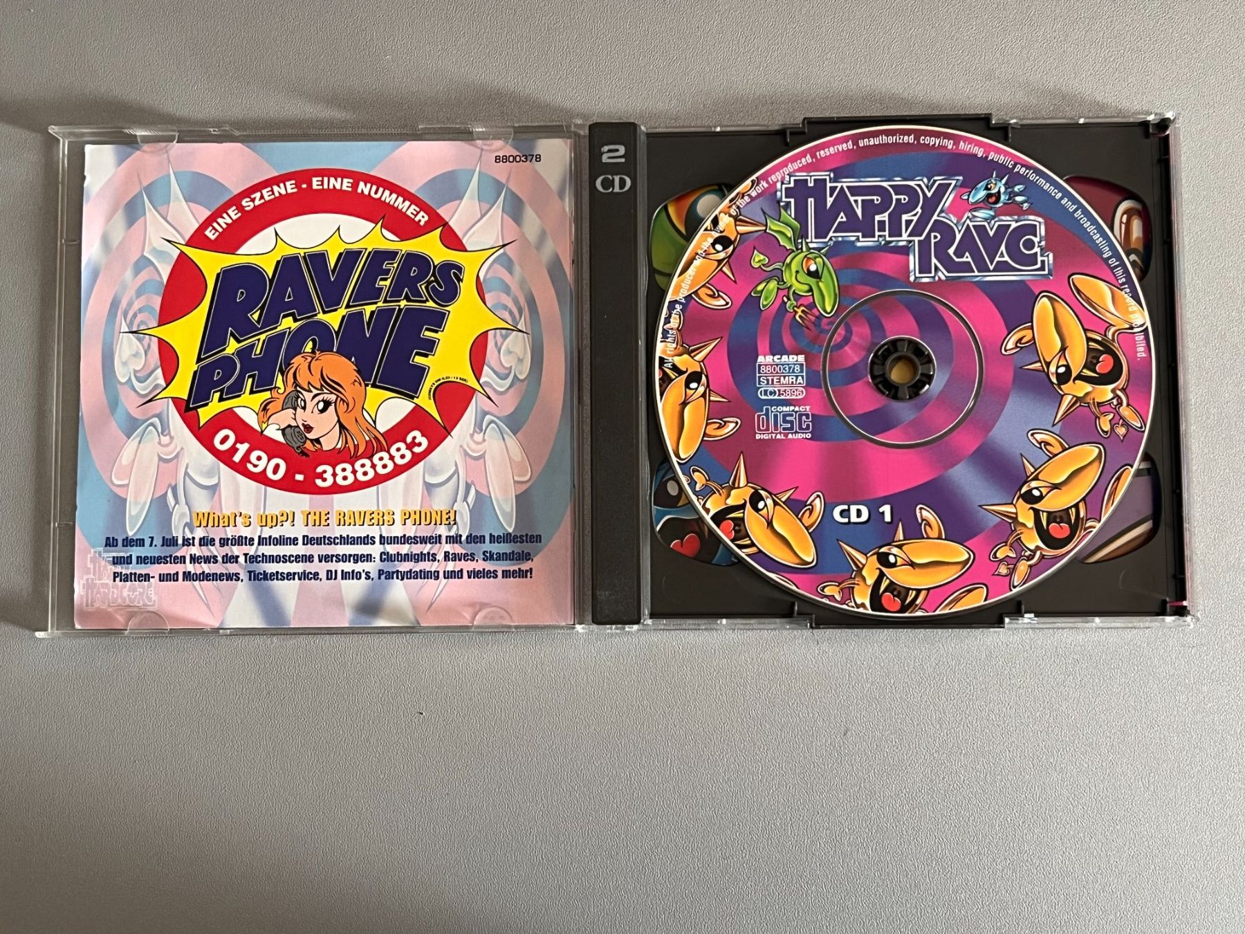 CD: Happy Rave 1 (2CD) – Usato da Rivera venduto da poweradem05 2