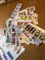 Flugpost Posten Briefmarken Briefe