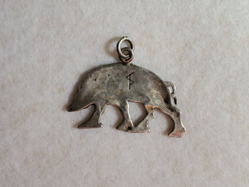 Pendentifs: Wildschwein Anhänger – Neuf (Voir description) à Wil SG par froschbiss 1