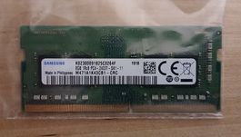 Samsung 8GB DDR4 - 1Rx8 PC4-2400T-SA1-11 (1918)