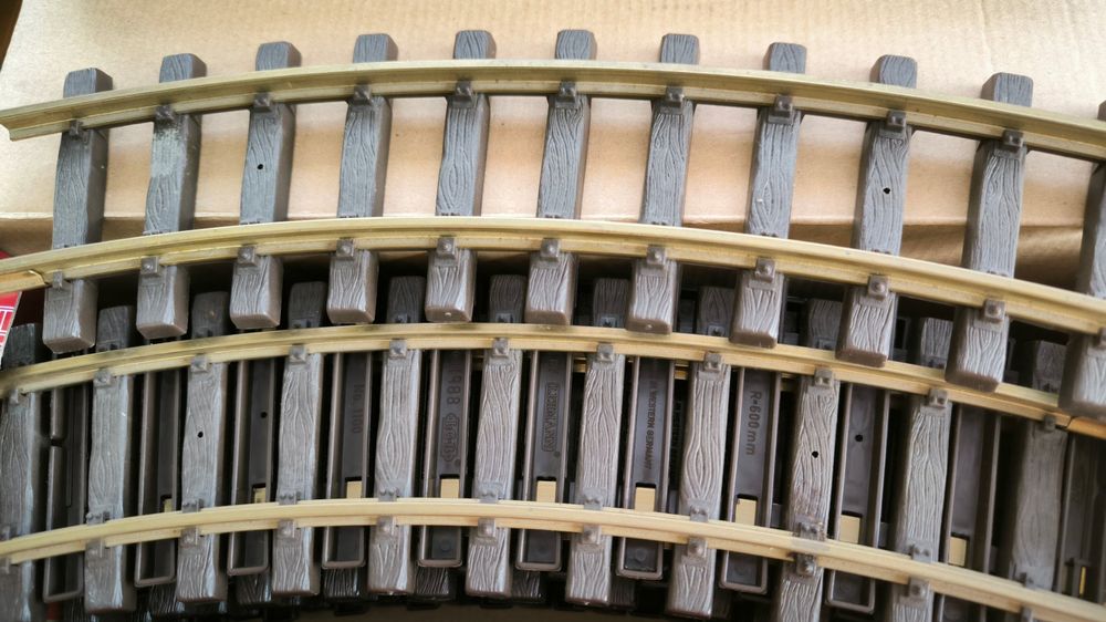 LGB Gebogenes Trenngleis Radius 1-15° - Gartenbahn Gleiserweiterung Spur G