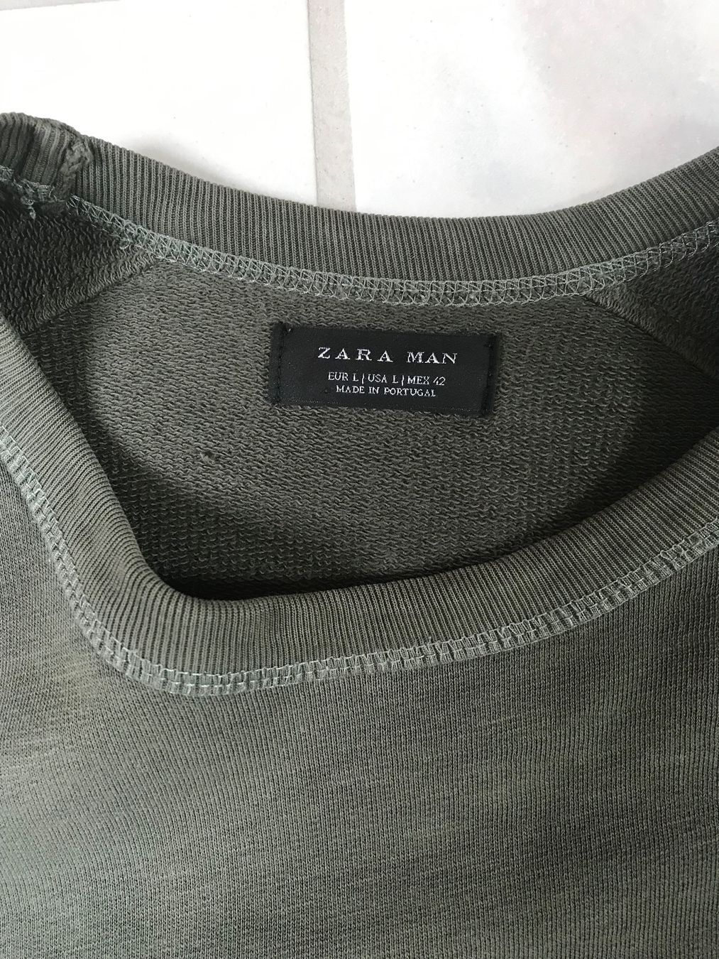 Maglioni & Felpe: Zara crewneck olive, L – Usato da Langnau am Albis venduto da CollectingCoRe 1
