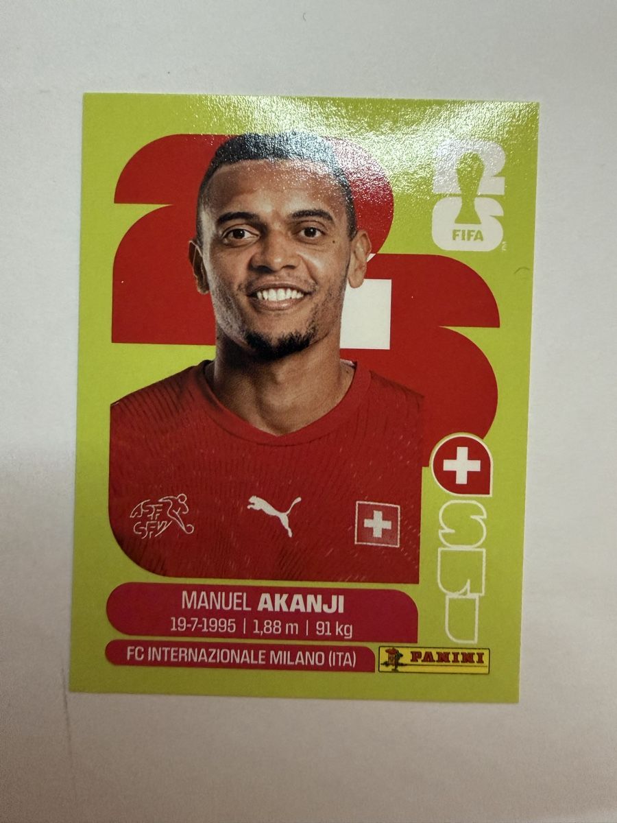 Panini Carte collezionabili: Panini FIFA Manuel Akanji, SUI 4 – Nuovo (secondo la descrizione) da Benglen venduto da Belen.abr