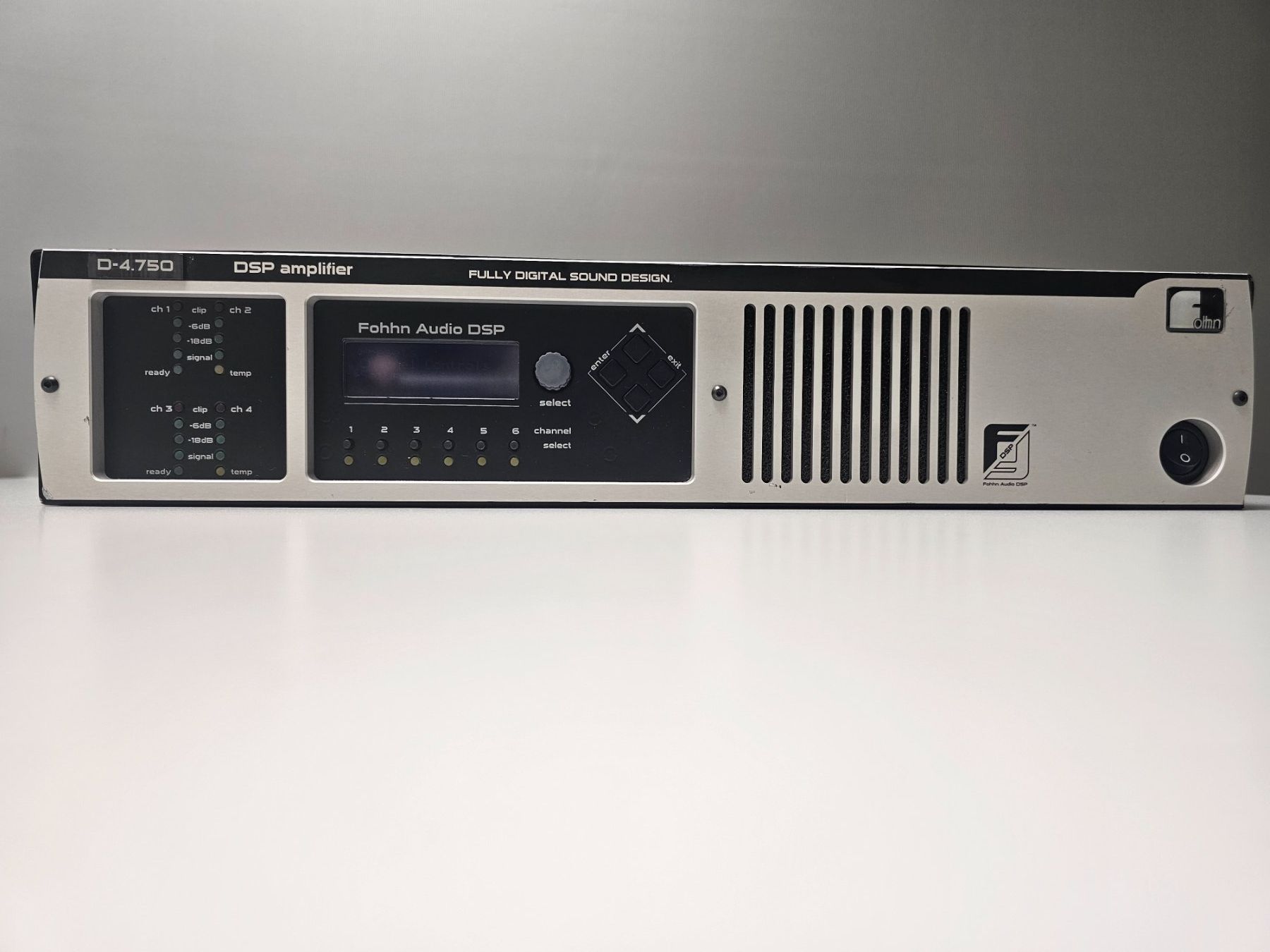 Amplificatori: Fohhn D-Serie DSP-Endstufe D-4.750 – Usato da Schaffhausen venduto da P3ntiumii 1