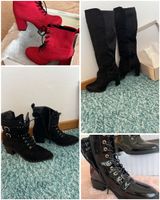 4x Damen Stiefeletten Gr. 39, Neuwertig!