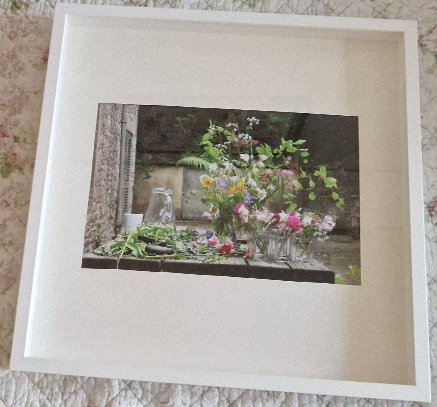 Poster & Bilder: Photo originale de fleurs encadrée – Gebraucht aus Münchenbuchsee von capa2014 2