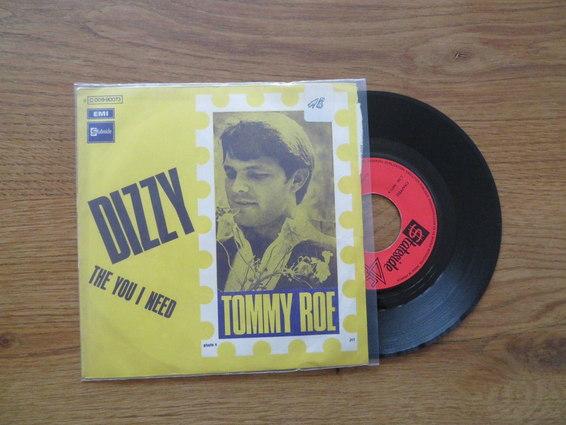 Dischi in vinile: Tommy Roe - Dizzy Schallplatte Single Rarität – Nuovo (secondo la descrizione) da Zürich venduto da max_cp5f