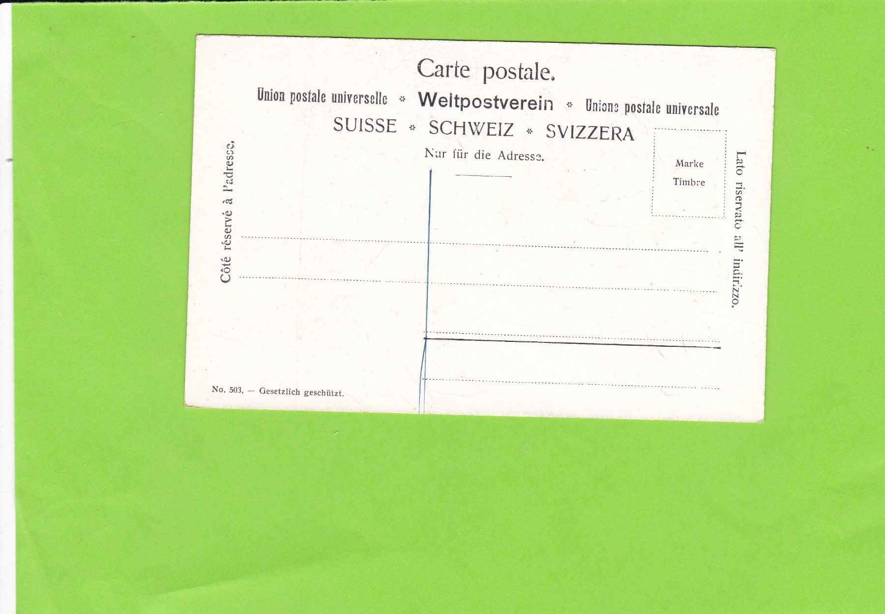 Cartoline postali: Ziege und Senn tanzen – Usato da St. Peterzell venduto da neckertal 1