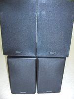 4 kleine, neue Sony Boxen