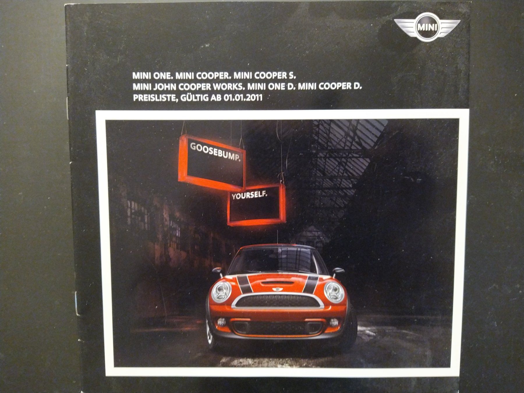 Fumetti: PREISLISTE Mini One,One D,Cooper,Cooper S,Cooper D,John C.W. – Usato da Bern venduto da micky031