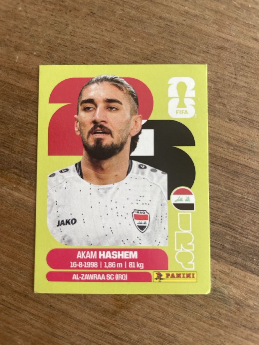 Panini Sammelbilder & Trading cards: IRQ 5 panini 2026 – Gebraucht aus Wilen b. Wollerau von LastChance22