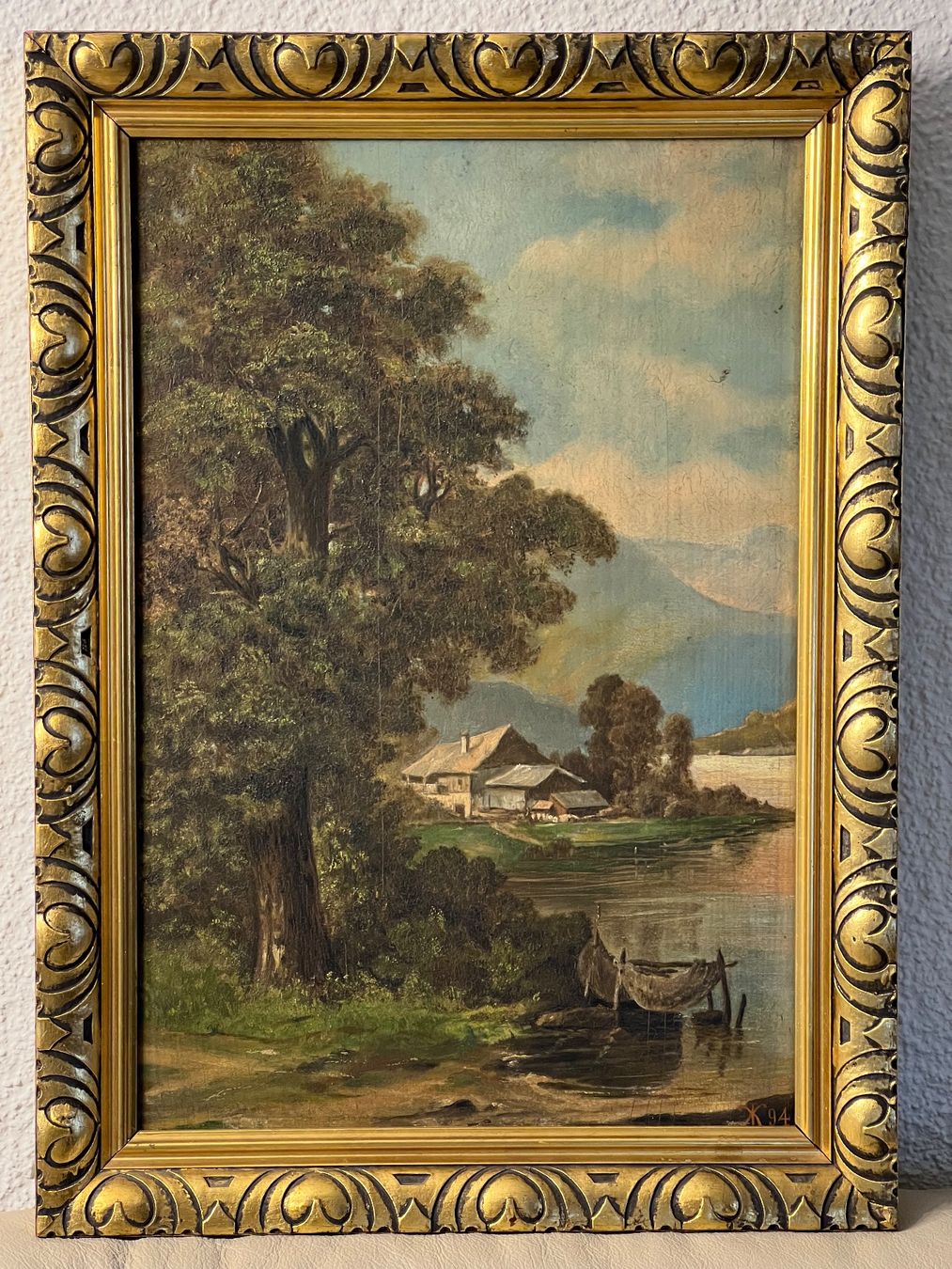Tableaux: École  BARBIZON!!! Monogramm von 1894 – D'occasion à Basel par pmART 2