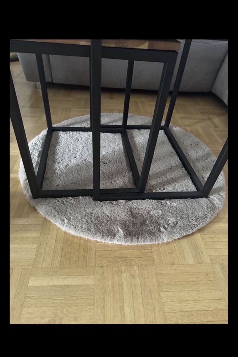 Tische: Nestingtische Holztisch Metallgestell 2er Set Wohnzimmer – Gebraucht aus Biel/Bienne von Mia2025 1